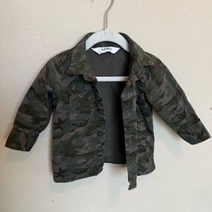 Camo Toddler Shacket